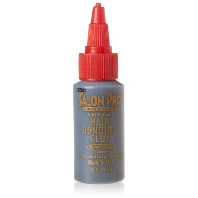 Pegamento adhesivo para extensiones de cabello SalonPro Salon Pro Black 30 ml