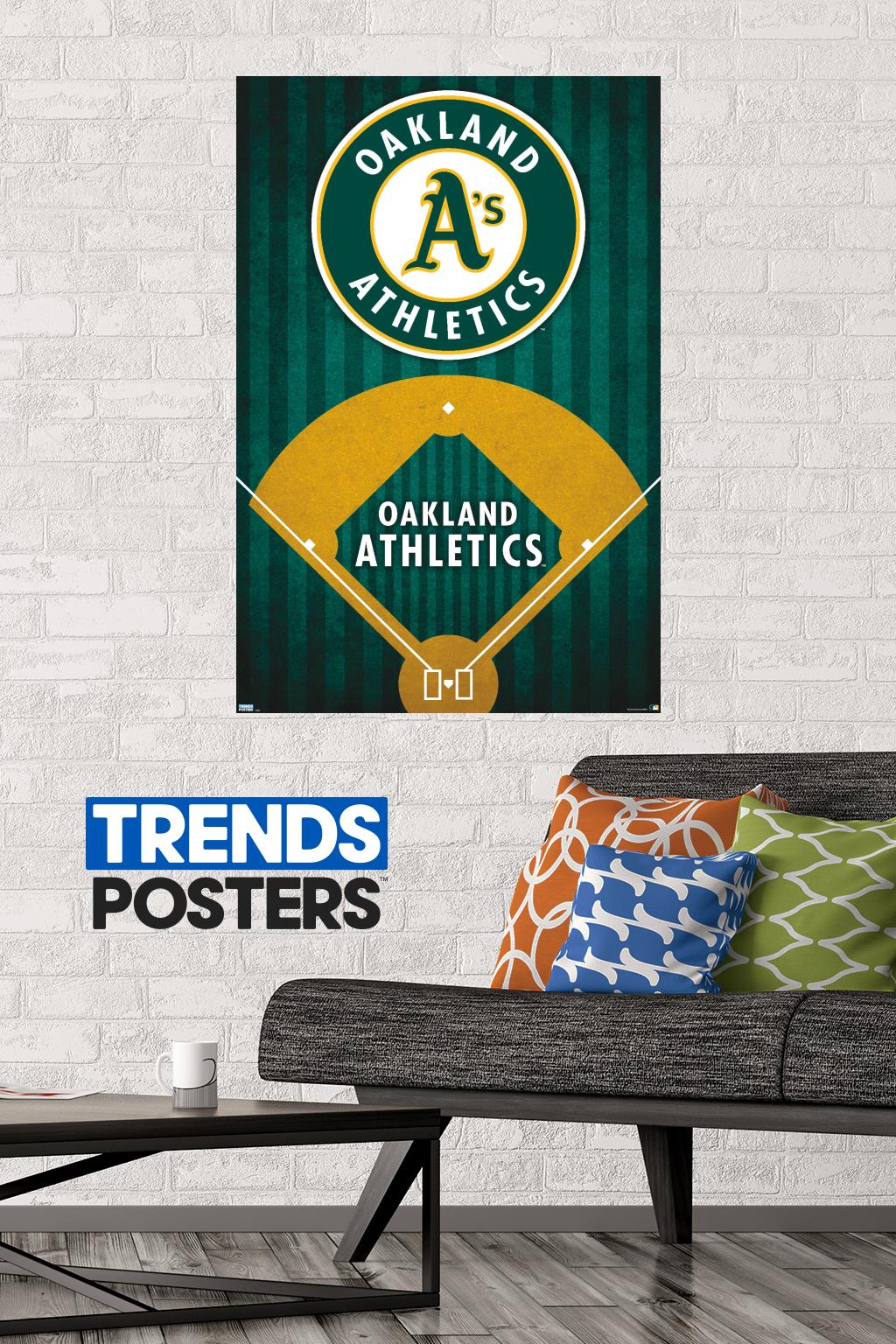 MLB Oakland Athletics - Logo 20 Wall Poster, 22.375" x 34"