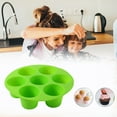 thumbnail image 6 of Silicone Muffin Cake Cups,7 Cup Silicone Muffin Baking Pan for Cupcakes Baking,Non-Stick Muffin Cupcake Tin Tray Baking Mould for Air Fryer Accessories, 6 of 13