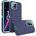 thumbnail image 1 of Asuwish Compatible with T-Mobile Revvl 6 Pro/6X Pro 5G Phone Case Hybrid Rugged Shockproof Hard Protective Drop Proof Full Body Heavy Duty Mobile Cell Cover for Tmobile Revel X Tmo Women Men Blue, 1 of 6