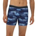 thumbnail image 2 of Men'S Boxer Briefs, Starry Sky A Soft And Breathable Mens Underwear Boxer Briefs With Widen Waist, 2 of 2