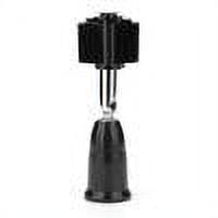 E27 Track Light Ropa Zapatos Tienda Rail COB LED Foco de techo (Negro)