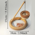 thumbnail image 4 of Difusores de aceite para el hogar Difusor de aceite esencial de aromaterapia de madera de pino elevado Difusor de aceite esencial Decoración de aromaterapia, 4 of 7