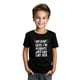 thumbnail image 1 of My Aunt Says I'm Perfect Just Like Her Letter Print Tee Boy's Casual Tee Tops Kids Clothes For Summer, 1 of 7