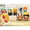 thumbnail image 2 of Bloques de construcción de One Piece BrickHeadz Luffy Nami Chopper Sanji Zoro Usopp Ace Franky Brook Robin Figuras de ladrillo Juguetes para niños Regalo, 2 of 4