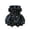 A, variant on AZXY Exquisite Lolita Princess Ruffle Dress Shaped Decorative Pen Holder, Cute Multifunctional Desktop Organizer For Dressing Vanity Countertop And Daily Cosmetic Sorting Work, Black