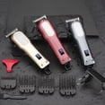 thumbnail image 4 of Cortapelos recargables para hombres, kit profesional de peluquero, cortapelos eléctricos para el hogar, 4 of 5
