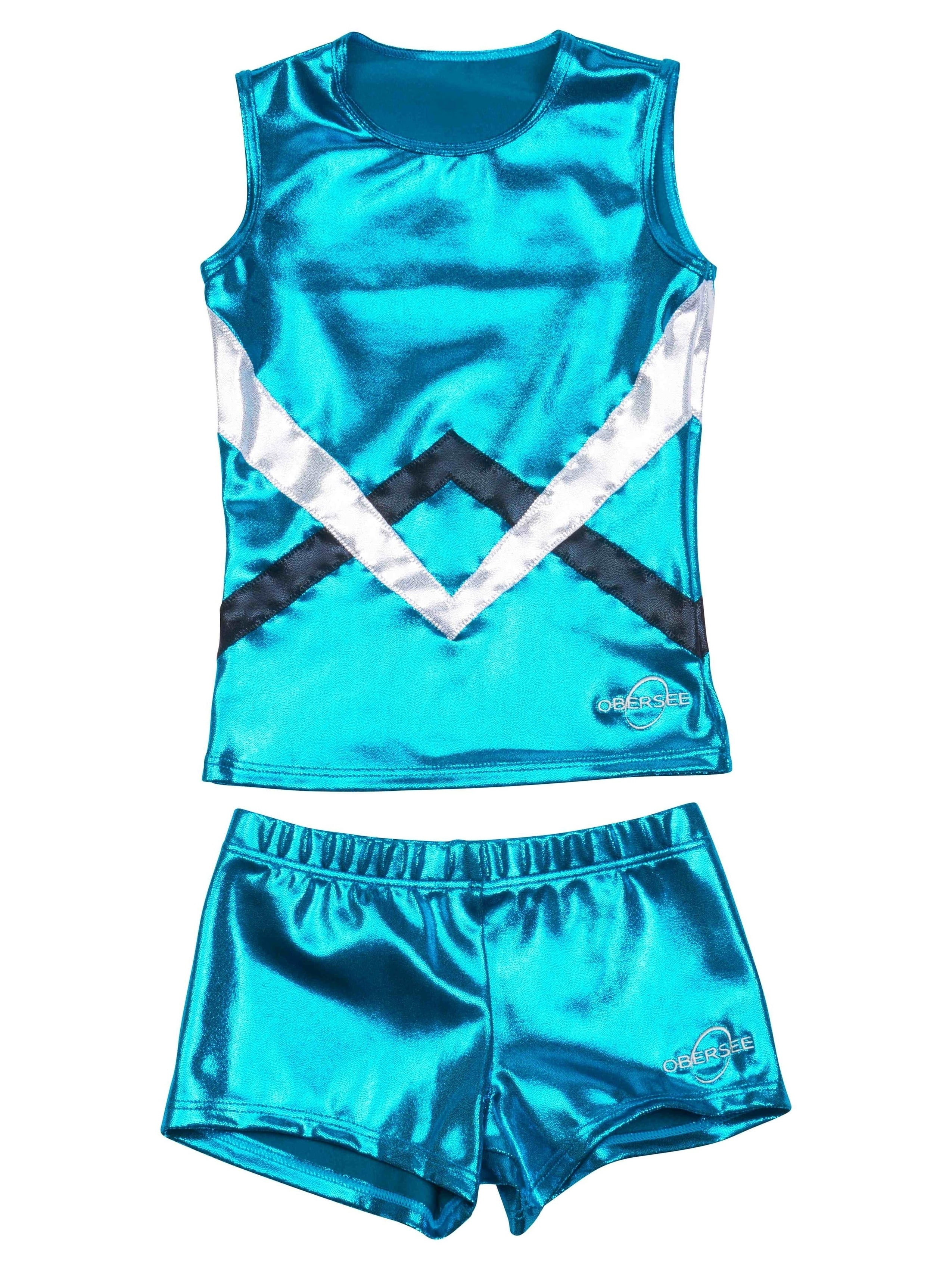 O3CHSET002 Obersee Cheer Dance Tank and 