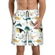 thumbnail image 1 of Fotbe Cute Whale Trajes de Baño Estampados para Hombre, Shorts de Verano de Secado Rápido, Ropa de Playa, Bañadores-3X-Large, 1 of 6