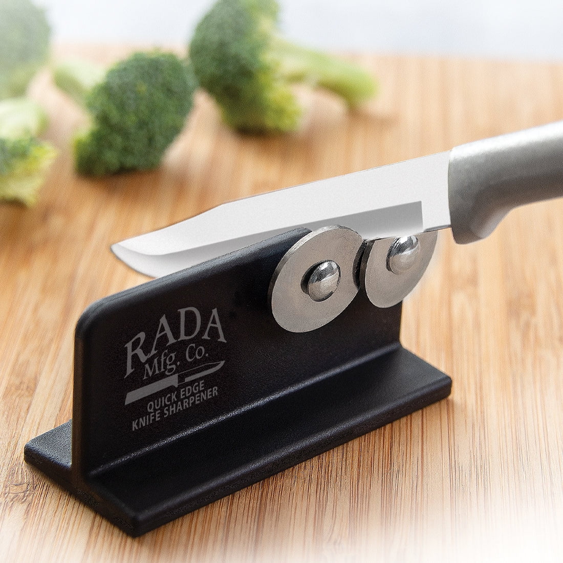 Rada Cutlery Quick Edge Knife Sharpener, Pack of 2