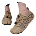 thumbnail image 2 of KANG Fashion Unisex Outdoor River-Trekking Water Shoes, Non-Slip Quick-Dry Footwear for Hiking, Beach, Pool & Swimming, Lightweight Slip-On Aqua Shoes Khaki 38, 2 of 6