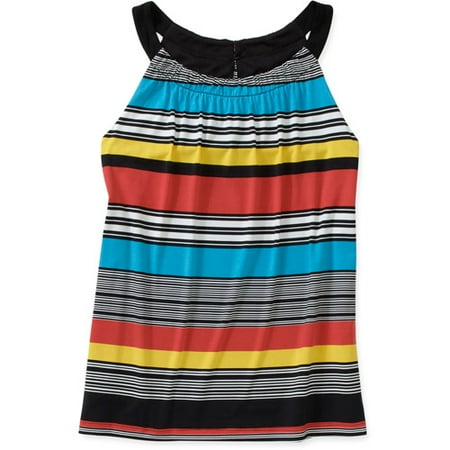 George Easy Wear Collection Women's Plus-Size Gathered Tank