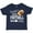 Navy Blue, variant on Inktastic Daddy's Little Football Fan Boys or Girls Toddler T-Shirt