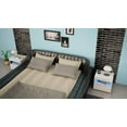 thumbnail image 6 of Viv Modern High Gloss Nightstand with LED Lights and Optional Wall Mount, 6 of 6