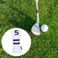 thumbnail image 2 of Golf Cover Impermeable Utilidad Drivers Headcover Club Covers Protection .5 Zulema Casco de palo de golf, 2 of 7