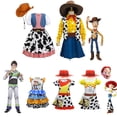 thumbnail image 2 of 2022 nuevo juguete historia película Cosplay disfraz Buzz Lightyear Woody Jessie niños ropa conjunto Halloween actuación adolescentes niñas Dress7-8T Gao Jinjia LED, 2 of 2