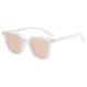 thumbnail image 1 of Gafas de sol con montura negra y color marrón degradado, gafas de sol gm para mujer, gafas de sol a la moda para hombre, gafas de protección solar, 1 of 6