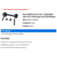 thumbnail image 2 of Rear Stabilizer Bar Link - Compatible with 2015 Volkswagen Golf SportWagen, 2 of 2