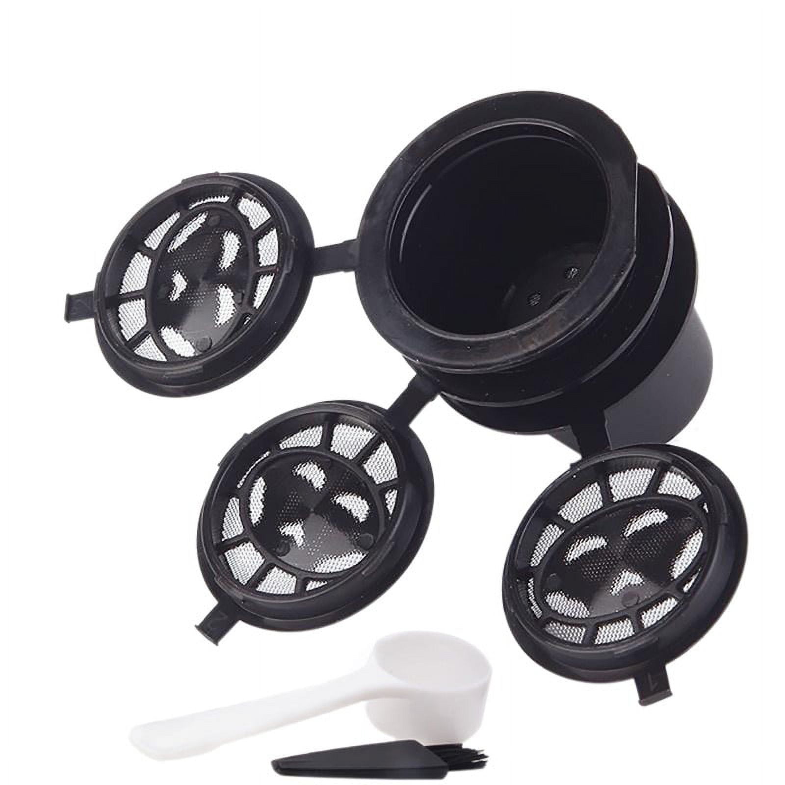 6PCS Refillable Reusable Nespresso Coffee Capsule Reutilisable Nespresso  Pods with a Spoon a Brush - AliExpress