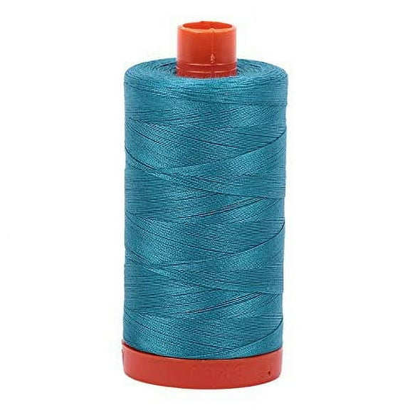 4182 Dark Turquoise Aurifil Cotton 50wt Large Spool