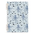 thumbnail image 7 of FORMRS 1-Subject Spiral Notebook 8" x 5" College Ruled 60 Refillable Sheet A5 Hard Cover, 2 Pack, Blue Octopus Pattern, 7 of 7