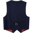 thumbnail image 2 of Kids Vest for Boys 3 Button Formal Suit Vest, 2 of 11