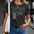 thumbnail image 4 of Newcastle Fan Howay The Lads Black And White TShirt, 4 of 6