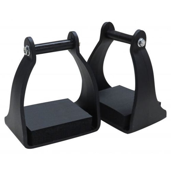 Showman Black Endurance Stirrups