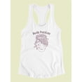 thumbnail image 3 of Body Positive Cute Art Racerback Tank Women -Smartprints Designs, Female Large, 3 of 4