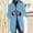 *Light Blue, variant on ClodeEU Women's Breasted Slim Fit Wool Blend Coat, Stand Lapel Coat,Mid Length Blazer Jacket Light Blue,Womens Plus S