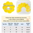 thumbnail image 5 of Collar For Cat Dog Cone Collar Anti-Bite Protection Cone Collars Dog Cat Puppy Injury Collar Adjustable Neck Cone Protector Eva Yellow S, 5 of 5
