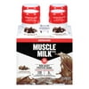 Muscle Milk Protein Milk Chocolate Nutrition Shake, 10 Fl. Oz., 4 Count