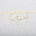 thumbnail image 1 of Granjero Gordo Pulsera de flores hecha a mano - Pulsera de resina, pulsera ajustable, pulsera de flores, -2 piezas, narciso blanco, 1 of 3