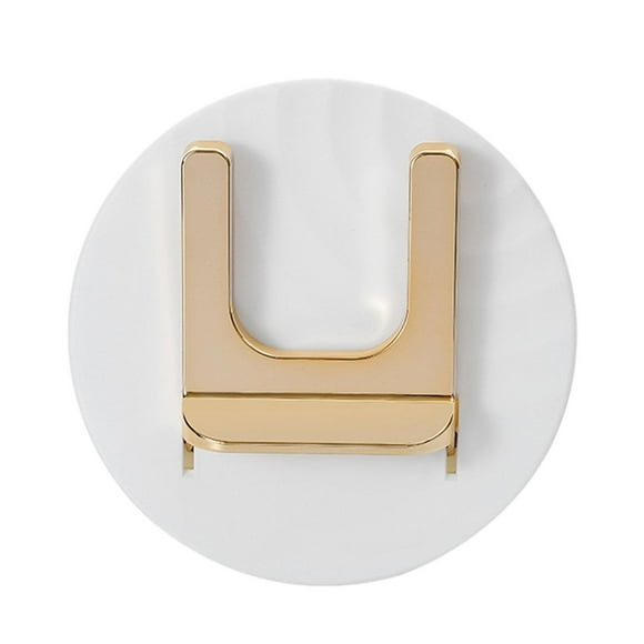 Soporte para secador de pelo Yuyangstore ABS Plegable Blanco