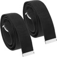 thumbnail image 4 of 2Pcs Double Ring Waist Belt Adjustable Trouser Belt Wear-Resistant Jeans Strap Decorative Pants Belt, 4 of 6