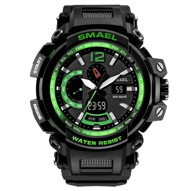 1702 Reloj de pulsera digital de cuarzo Reloj deportivo multifuncional SMAEL Mirar
