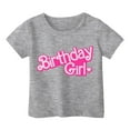 thumbnail image 4 of Landzoo One Children's Casual Letter Pattern Print Multicolor Round Neck Short Sleeves Breathable Cozy Beautiful Children Shirts, 4 of 4