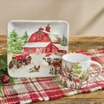 thumbnail image 5 of Park Designs Christmas At The Farm Dessert Plate Set Of 4, 5 of 6