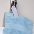 thumbnail image 2 of BNM Egyptian Cotton Solid Bath Sheets, Set of 2, Winter Blue, 2 of 7