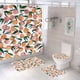 thumbnail image 5 of Matsuzay Cortina de ducha de poliéster resistente y duradera, fácil de limpiar, para baño, cortina de baño de aplicación amplia Juegos de accesorios de baño, 5 of 6