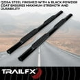 thumbnail image 2 of TrailFX A1527B TFX 4" Oval Tube Side Steps NERF BAR OVAL 4", 2 of 2