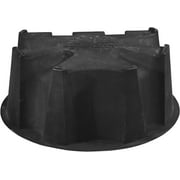 RTS Companies Inc 5510-000200-80-81 Rain Water Collection Barrel Stand, 50-Gallon, Black