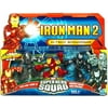 Iron Man 2 Superhero Squad Hi-Tech Showdown Action Figure 3-Pack