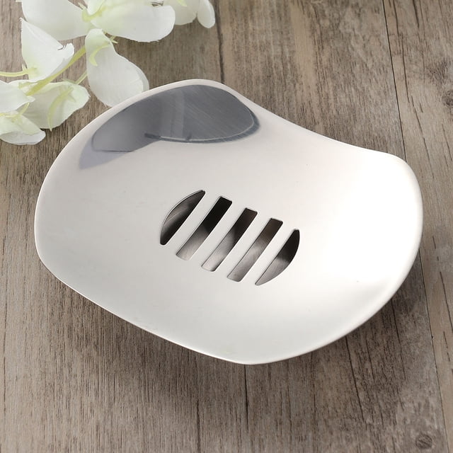 NUOLUX Jabonera De Acero Inoxidable Con Y Doble Nivel Para