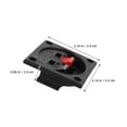 thumbnail image 2 of HAMPPLIES 2Ud Conector Caja Para Negro Con Terminal De Doble Para Instalación, 2 of 8