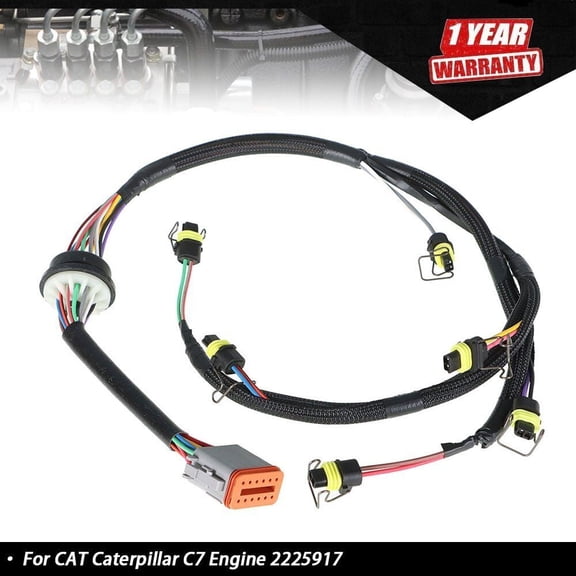 Fuel Injector Wiring Harness 222-5917 153-8920 fit CAT C7 Diesel Engine US