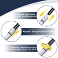 thumbnail image 6 of Billiard Pool Cue Extender Lengthener Light Weight Pool Billiards Cue Butt End Extender Billiards Accessories, 6 of 8