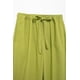 thumbnail image 5 of HH TRAF 2024 Pantalones casuales de pierna ancha para mujer, cintura elástica sólida, bolsillos decorativos con cordones, pantalones sueltos de verano para mujer a la moda, 5 of 5