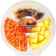 Snack Fresh Pineapple Carrot Raisin Salad Kit, 30 oz