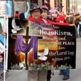 thumbnail image 2 of Bayyon Easter Jesus Grommet Flag He Is Not Here For He Is Risen Flag Banner with Grommets 3x5Feet Man cave Decor, 2 of 6